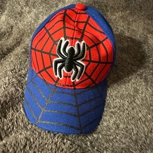 Toddler Spider-Man hat